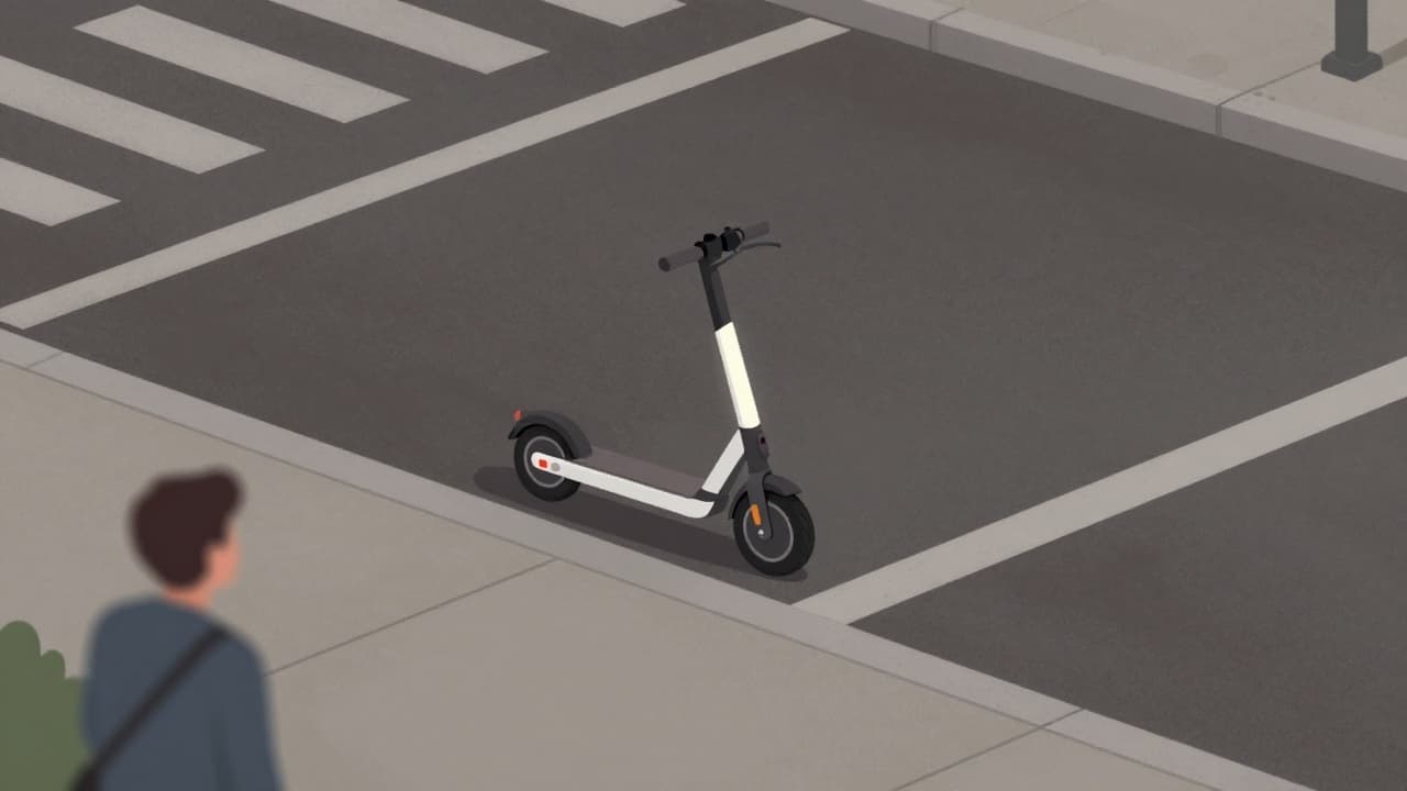 Romobil na cesti