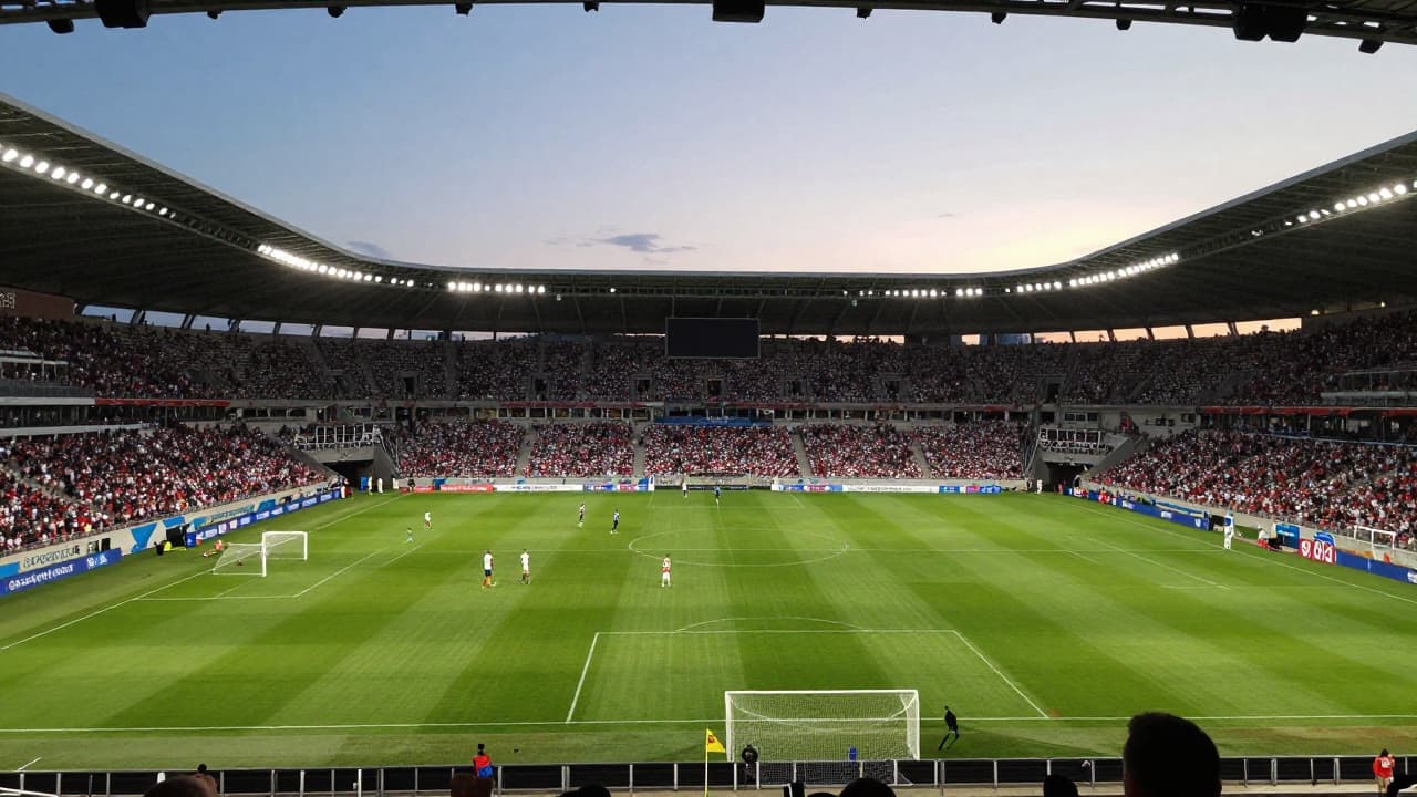 Stadion Poljud, noćna utakmica