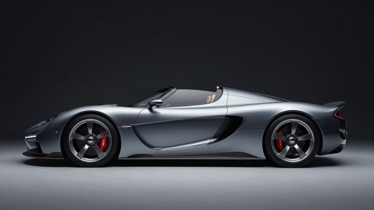 Czinger 21C Spyder, bočni pogled