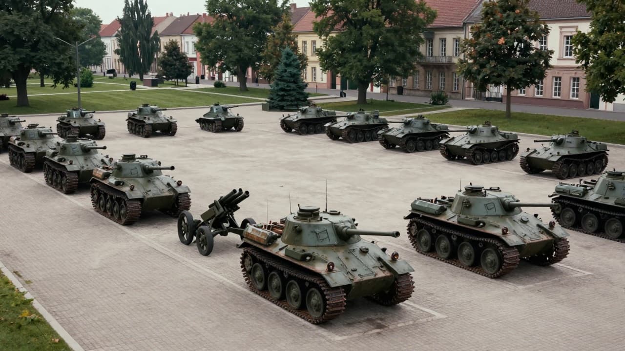 Teško naoružanje na otvorenom prostoru