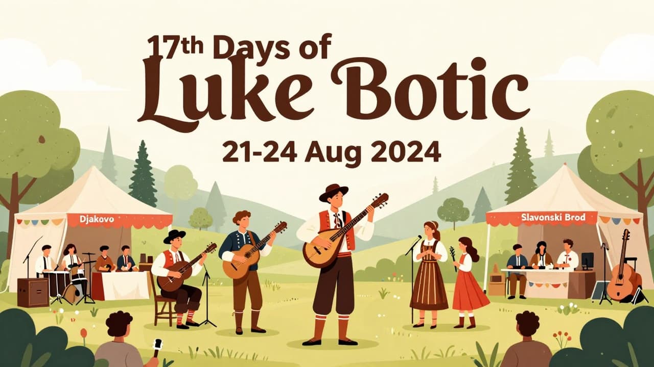 Promotivni plakat za 17. Dan Luke Botića