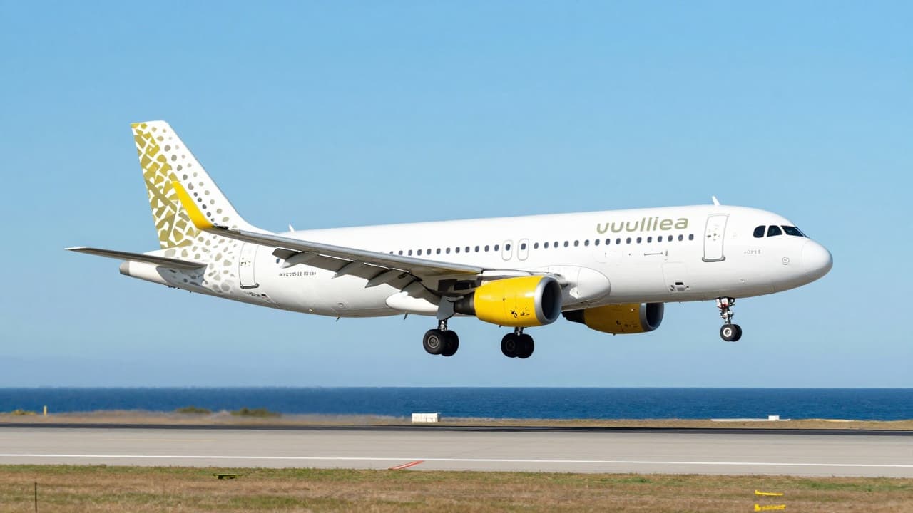 Vueling avion slijeće na dubrovačku zračnu luku