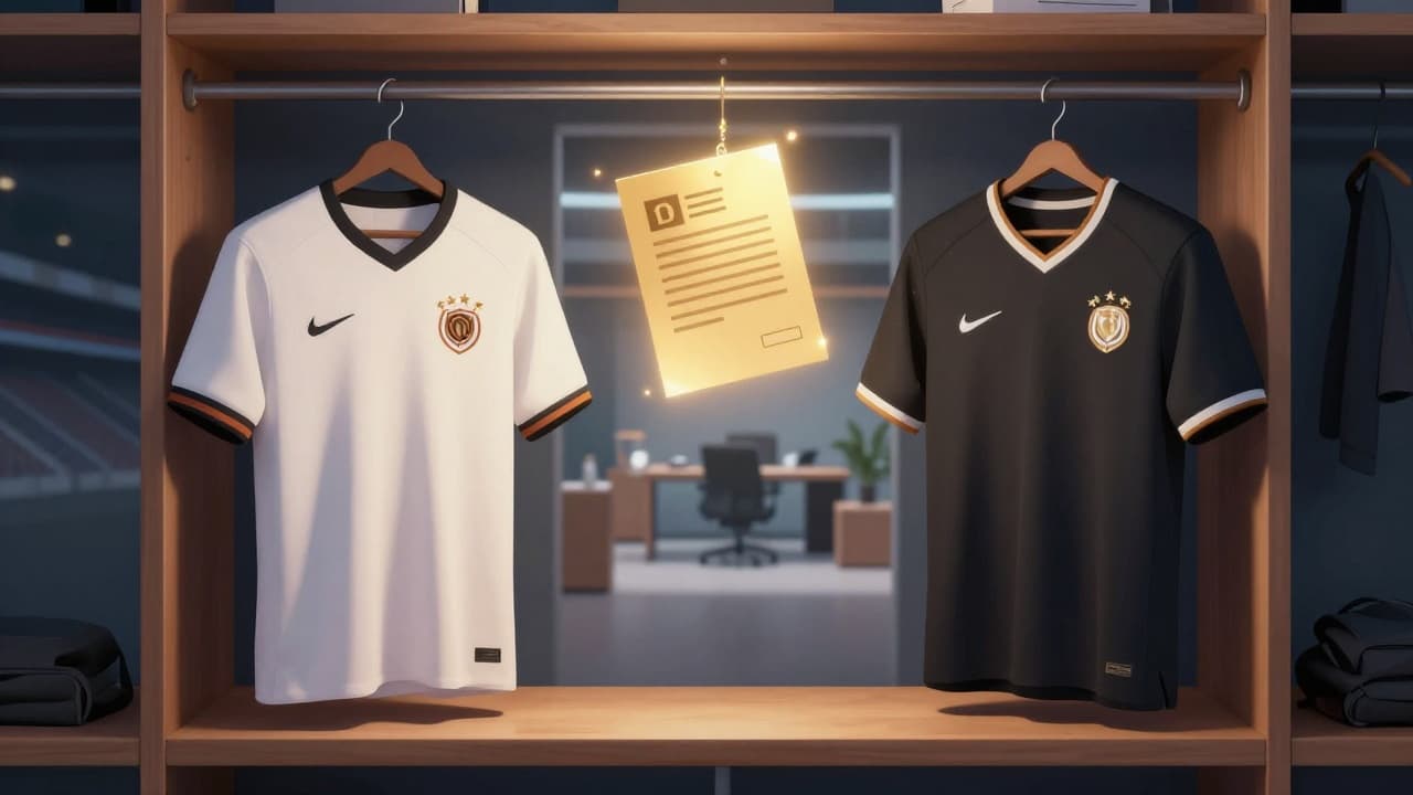 Dvije dresove na klupi