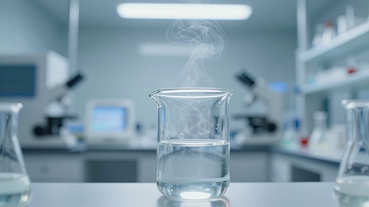 Kemijsko otapalo u laboratoriju