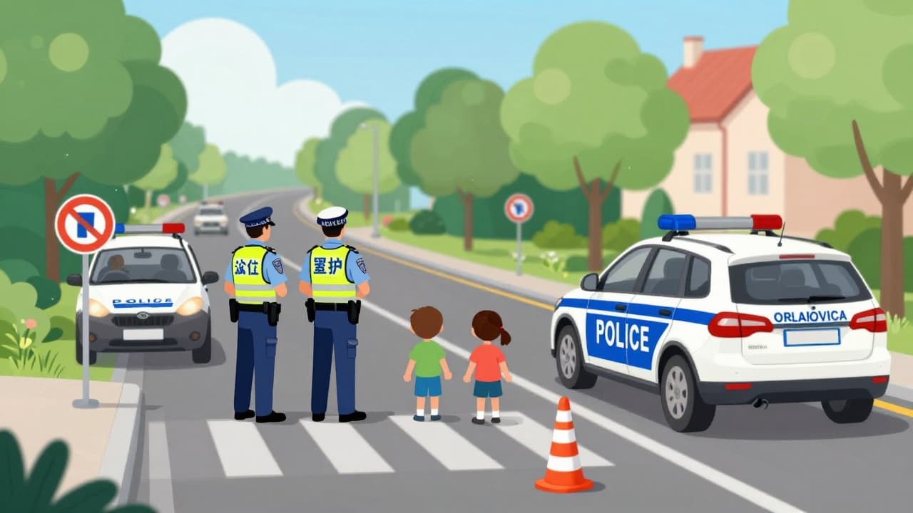 Prometna kontrola policije