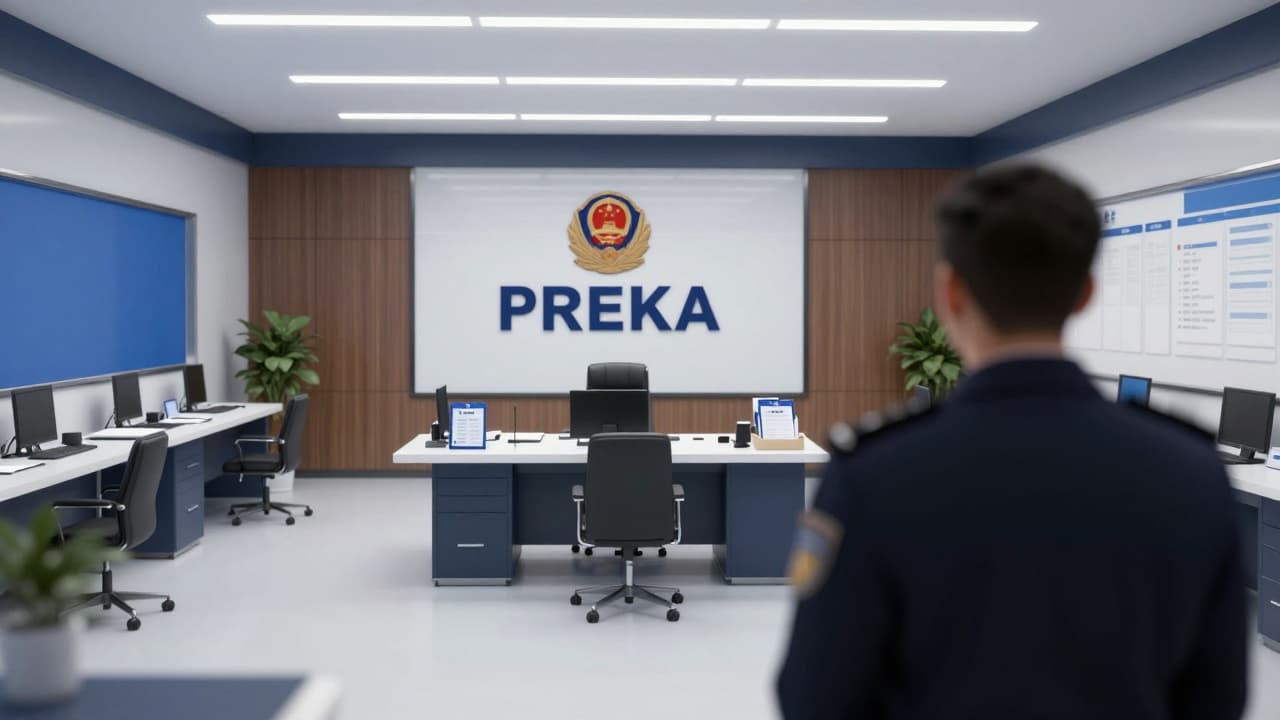 Ministar Božinović u novom policijskom uredu