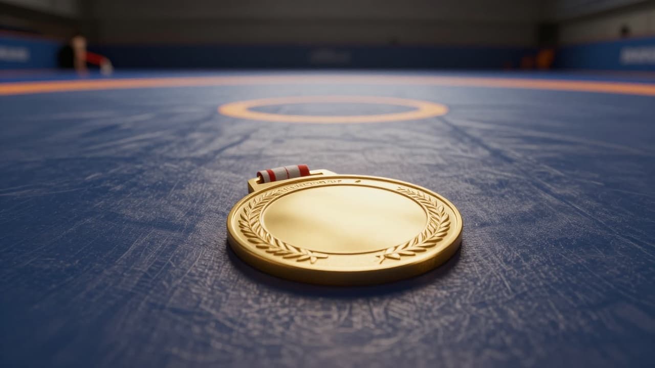 Zlatna medalja na hrvačkom ćilimu