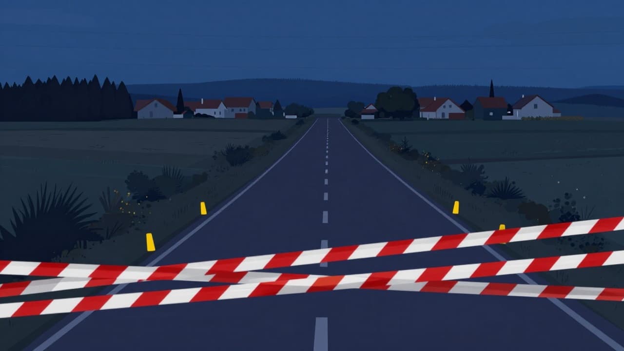 Očevid nakon pucnjave, ilustracija