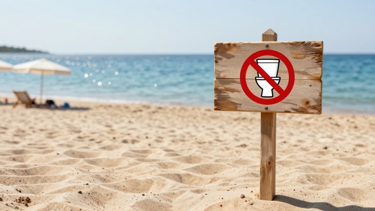 Zabranjeno mokrenje na plaži