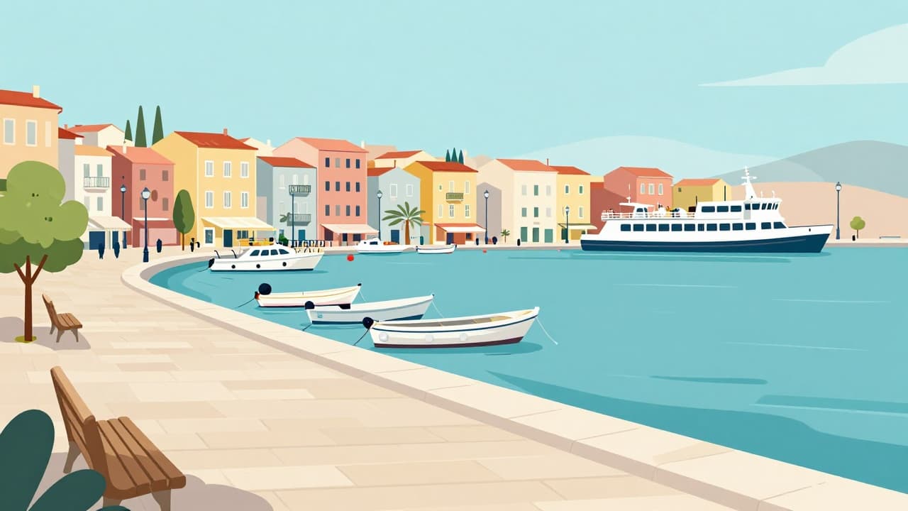 Obnovljena operativna obala luke Mali Lošinj