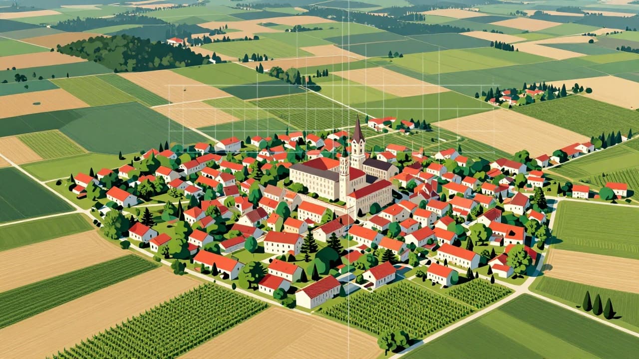 Prostorno planiranje, ilustracija