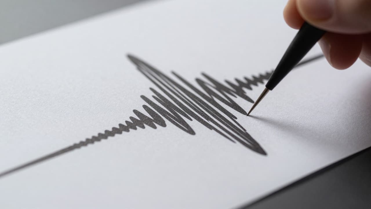 Seismograf bilježi potres