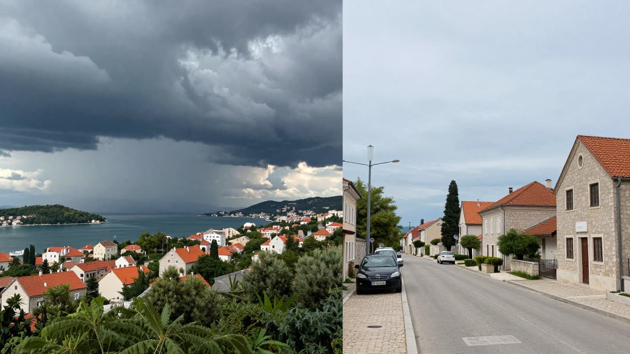 Nevrijeme zahvaća Hrvatsku, potres zabilježen kod Siska