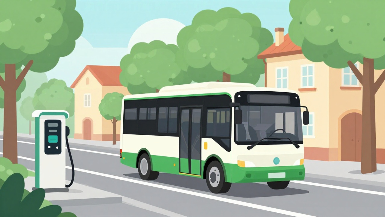 Električni minibus u gradskom prijevozu